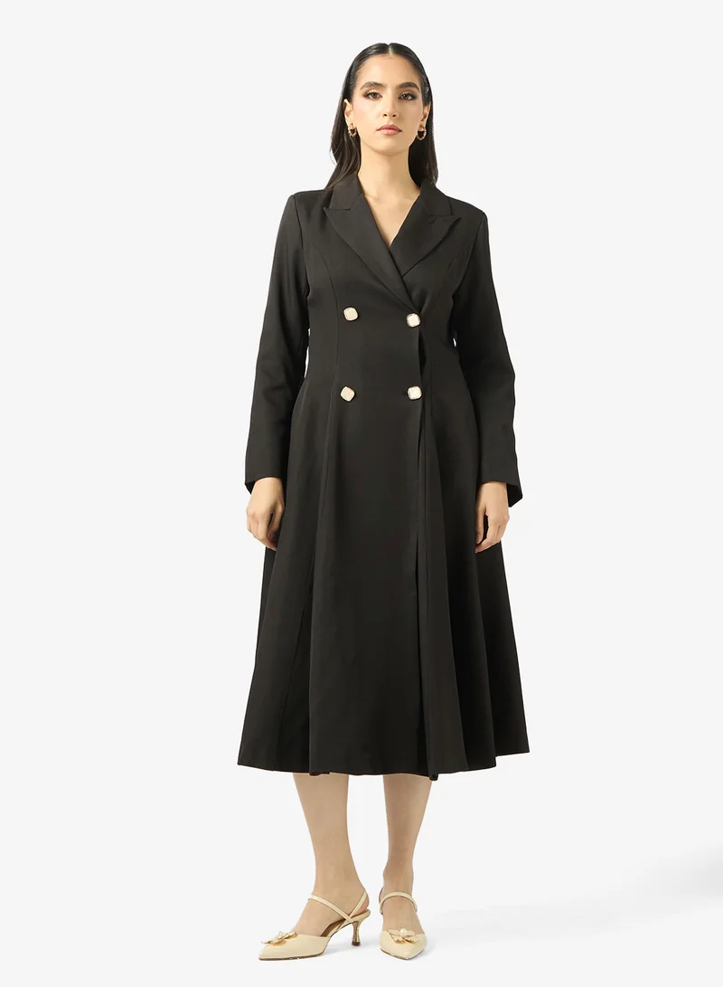 خزانة A-line Blazer Dress